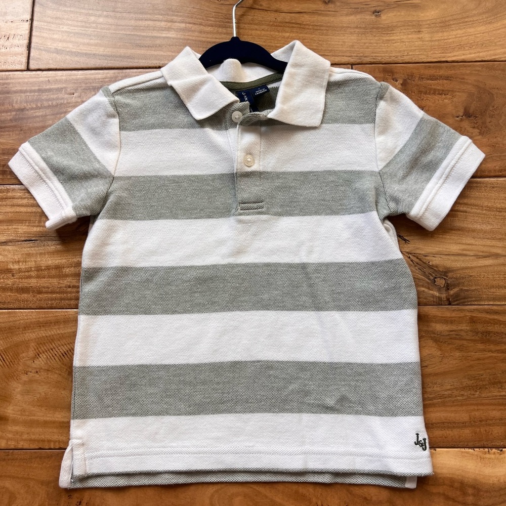 Janie and Jack Striped Kids Polo Shirt